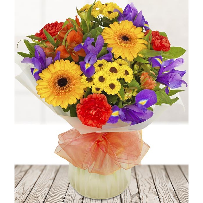 Vibrant Birthday Bouquet Sunnybank Flowers