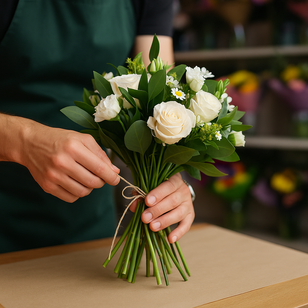 Hand-Tied Bouquet Bury
