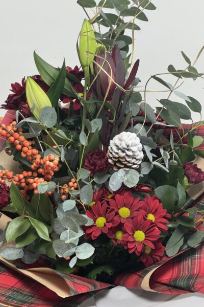 Christmas handtied not in water